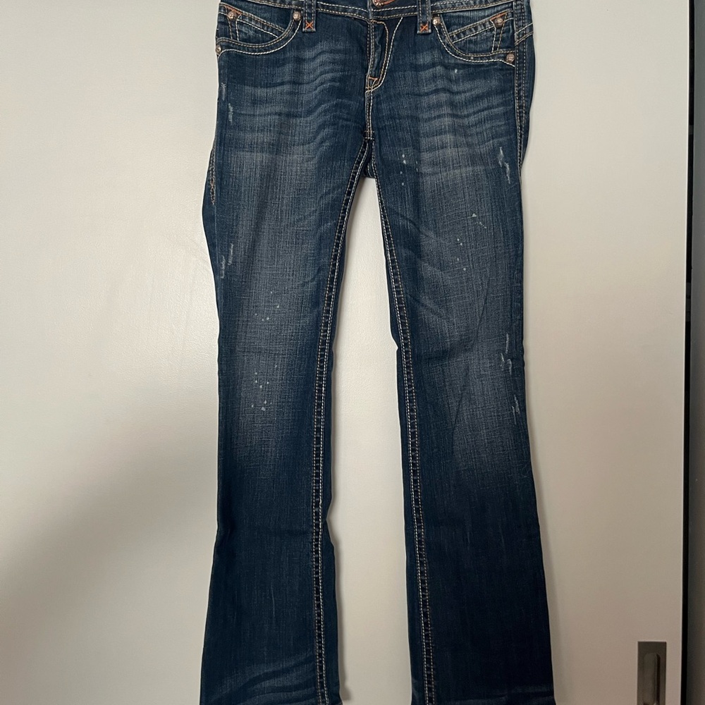 Rock Revival Dark Blue Boot Cut Jeans
